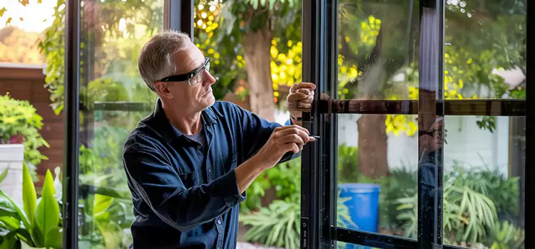 Replacing Sliding Door Lock Draper
