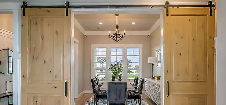 Barn Door Assembly Draper